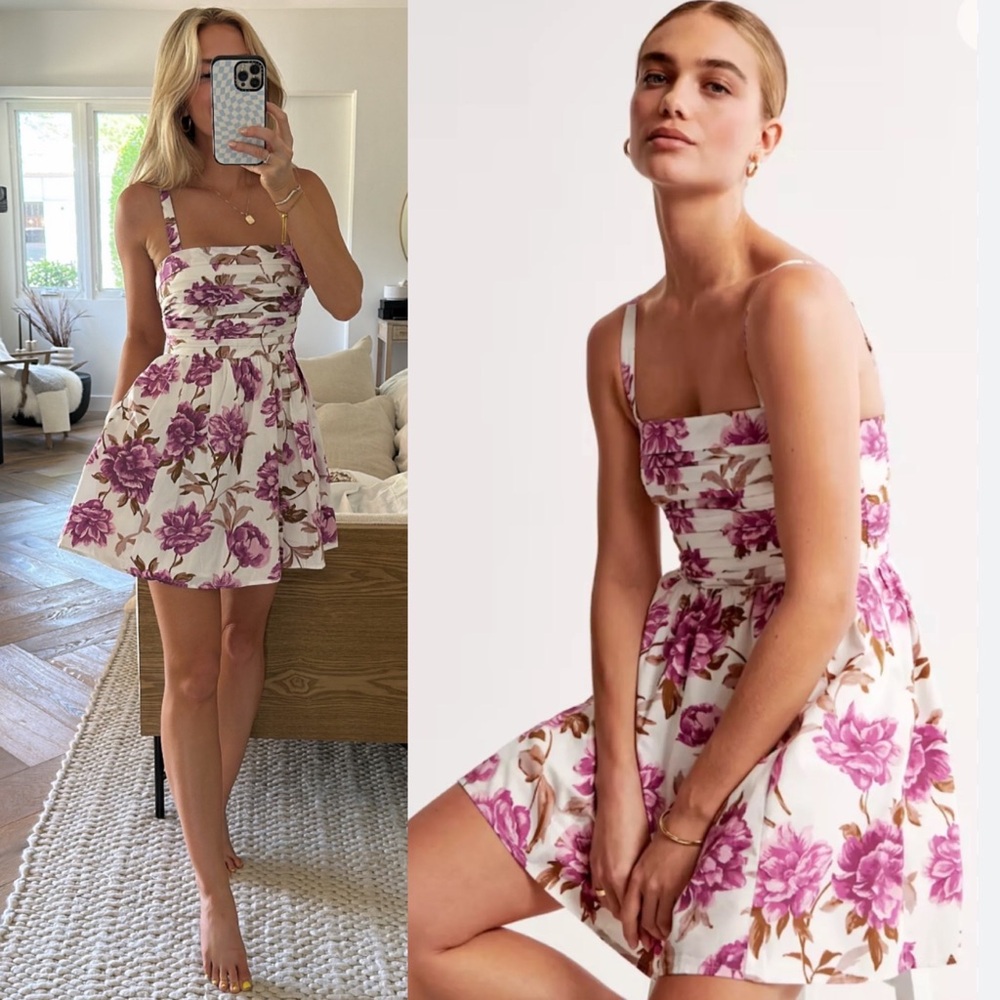 Abercrombie Emerson Floral Mini Dress